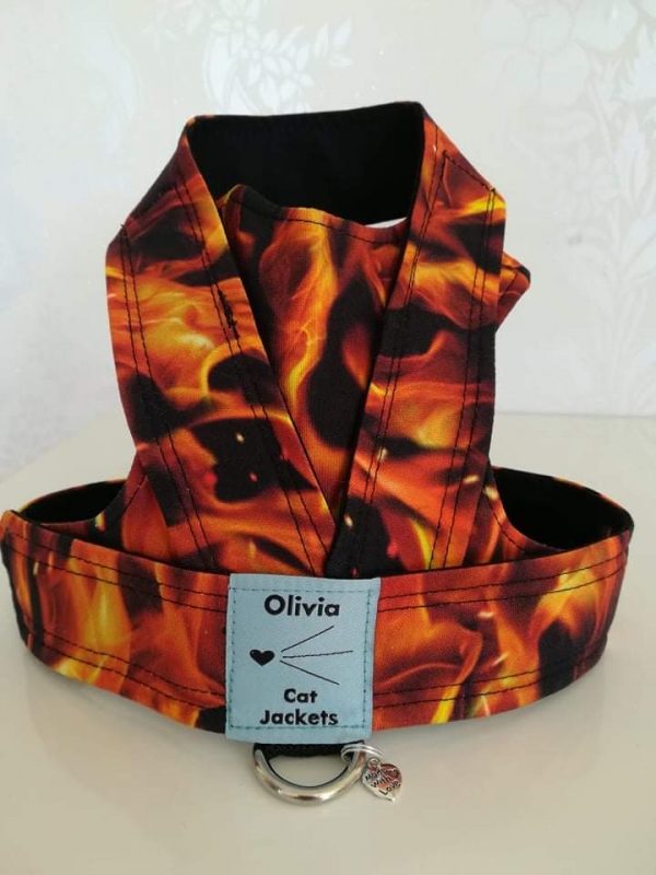 Vapourised - Orange (Back Fastening)