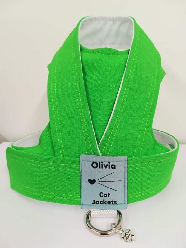 Plain - Nearly Flo Green (Back Fastening)