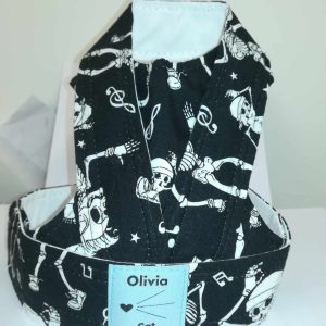 Skeletons - Black & White (Back Fastening)