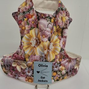 3D Effect Flowers (Back Fastening)